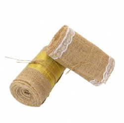 🎄✨ Deck the Halls with Festive Charm: Explore Our Christmas Wired Burlap Decoration Ribbon Rolls for Sale and Spruce Up Your Holiday Décor! 🎁🌟