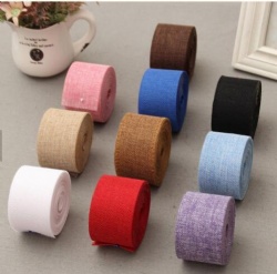 🌿🎀 Craft with Rustic Sophistication: Unveil the Beauty of Our Burlap Ribbon Rolls! 🌟🛍️